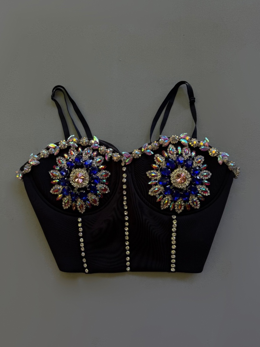 Akira Embellished Bustier Corset Top Size S